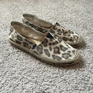 Viscata Barcelona Women's Barceloneta Canvas Espadrille Leopard EUR 40